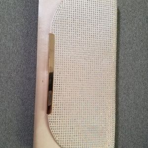 Champagne color clutch